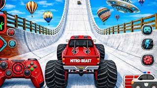 Insane Mega Ramp Challenge 😲 Crazy Gt Monster Truck Stunts - Android King Games screenshot 4