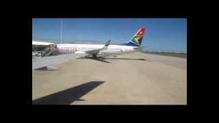 Landing in Port Elizabeth