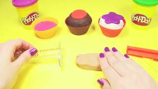 DibusYmas Play Doh cupcakes playset playdough by Unboxingsurpriseegg