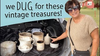 Great Prices & Vintage Finds! *ESTATE SALE SHOPPING* ~ Antique & Vintage Haul + what I paid!