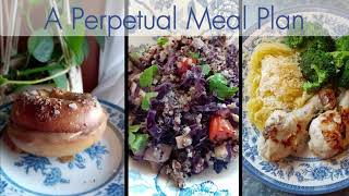 What's for Dinner? Or Lunch? Or Breakfast? / A Perpetual Meal plan