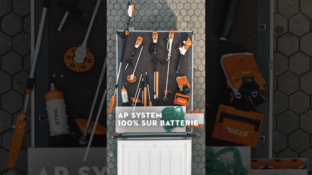 AP SYSTEM, la gamme à batterie pour les PRO #stihlfrance #apsystem