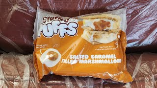 BigLT Radio's Food Reviews - Salted Caramel Stuffed Puffs Marshmallows