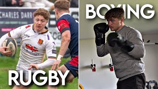 I'm having a boxing fight...