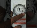 GIC ANALOG TIMER SELECTOR SWITCH | #industrialelectrician #electrical #electricalmaintenance