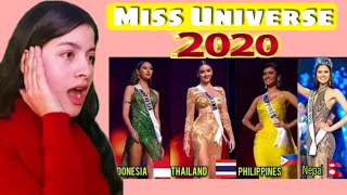 Miss Universe 2020 Preliminary Competition |Philippines,Thailand,Indonesia,Nepal|REACTION | Rubishaa