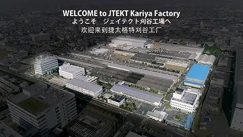 JTEKT Kariya Factory - TOYODA Machining and Grinding  Machine Assembly.