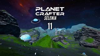 E11 - Exploring and building *ramps* for the crevasses | Planet Crafter - Selenia (Randomize Ores)