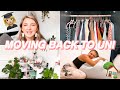 MOVING BACK TO UNI! 3rd year chats, organisation, room tour & pr packages - Emily Louise