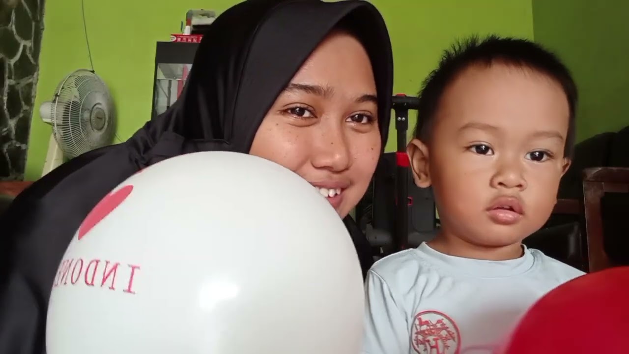 TIUP BALON MERAH PUTIH♥️🤍🇮🇩