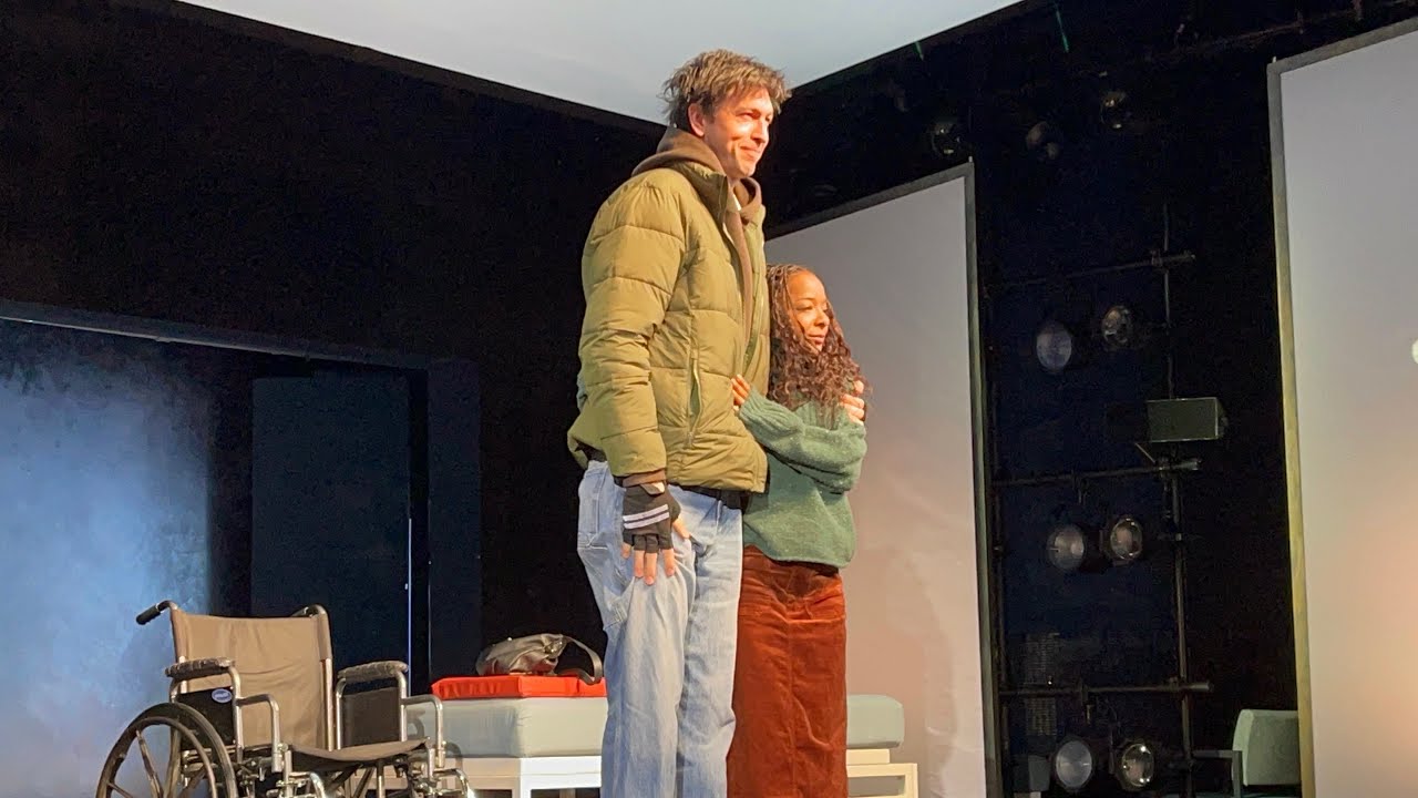 Gruesome Playground Injuries - Off-Broadway Lortel Theatre - Curtain Call Bows - NYC - 12/16/25