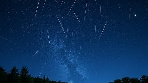 LIVE October Draconids meteor shower (100+ per hour) October 18, 2025
