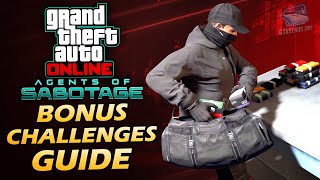 GTA Online: Agents of Sabotage - Bonus Challenges Guide