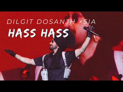 "Hass Hass - Diljit Dosanjh x Sia | Raw Vocals | Lyrics Only"
