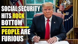 Social Security Has Hit Rock Bottom and Everyone is SICK OF IT