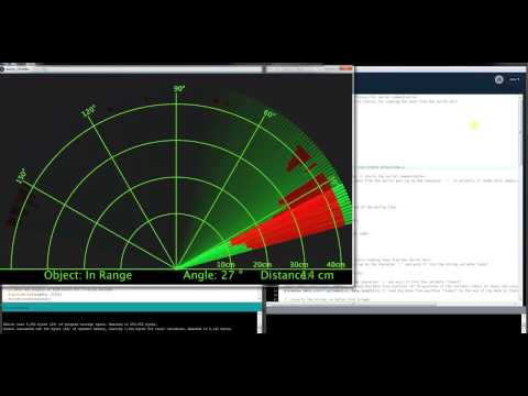 Arduino Radar with full source code in description