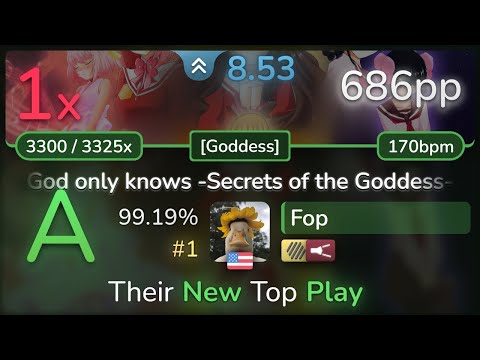 8 5 Fop Oratorio The World God Only Knows God Only Knows Goddess HDFL 99 19 1 686pp 1