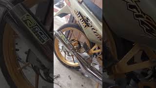 Download Lagu SUZUKI SATRIA 2TAK LUMBA KENALPOT RCB MP3