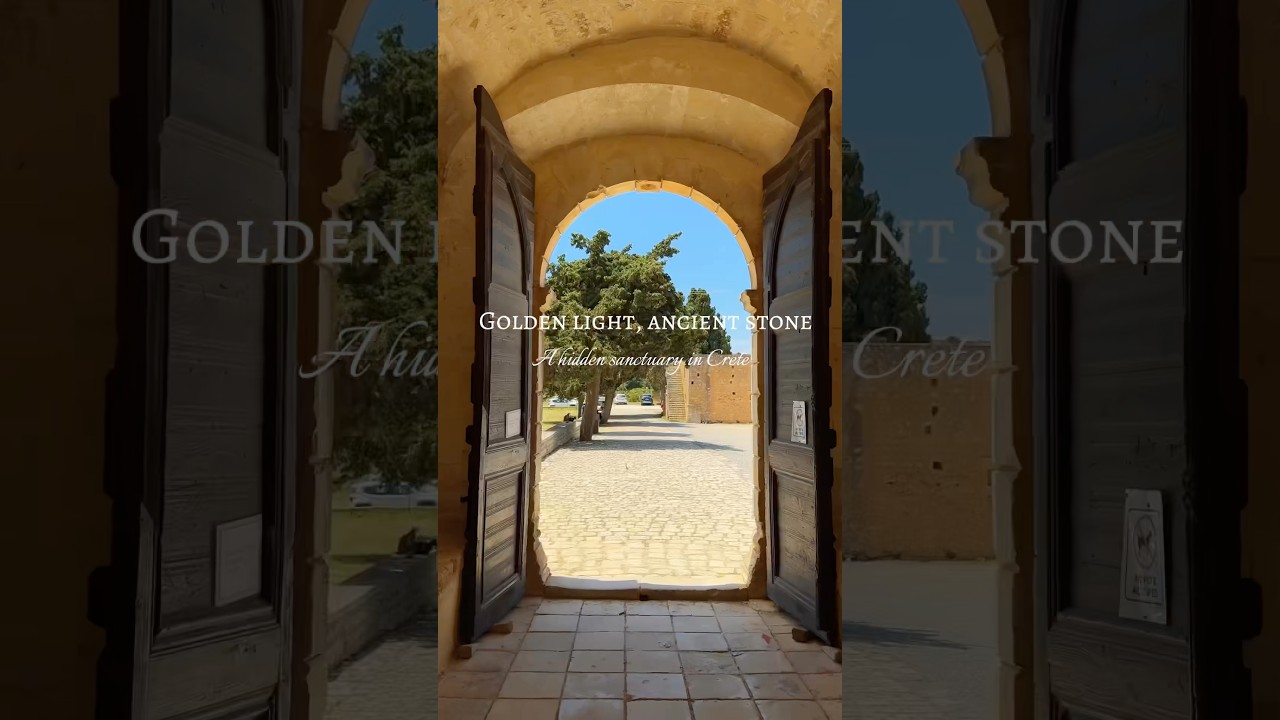 Ein magischer Ort in den Bergen Kretas – das Kloster Arkadi. 