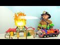 Пожарный Даник и ПОЖАРНЫЕ МАШИНКИ для детей - Интересные серии подряд про машинки и технику