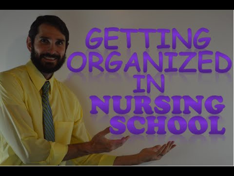 How To Stay Organized In Nursing School | Nursing School Study Tips (Part 2)