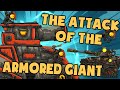 The Attack of the armored Giant - Cartoons about tanks