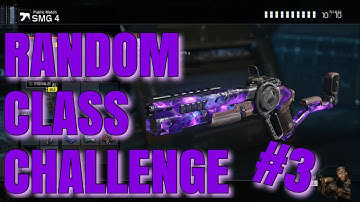 RANDOM CLASS CHALLENGE #3 - BLACK OPS 3