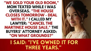 Download Lagu My Family Sold My Childhood Home While I Was Deployed - But The Deed Was In My Name MP3 Download Lagu My Family Sold My Childhood Home While I Was Deployed - But The Deed Was In My Name MP3