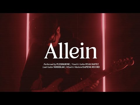 Flesh&bone. - Allein (Official Visualizer)