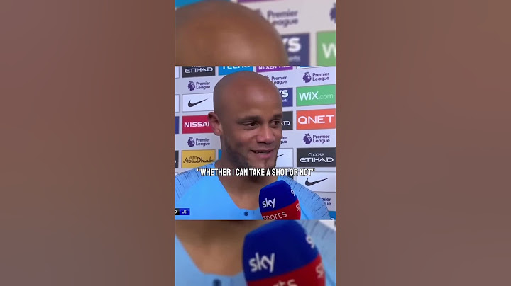 Vincent Kompany's Insane goal vs Leicester