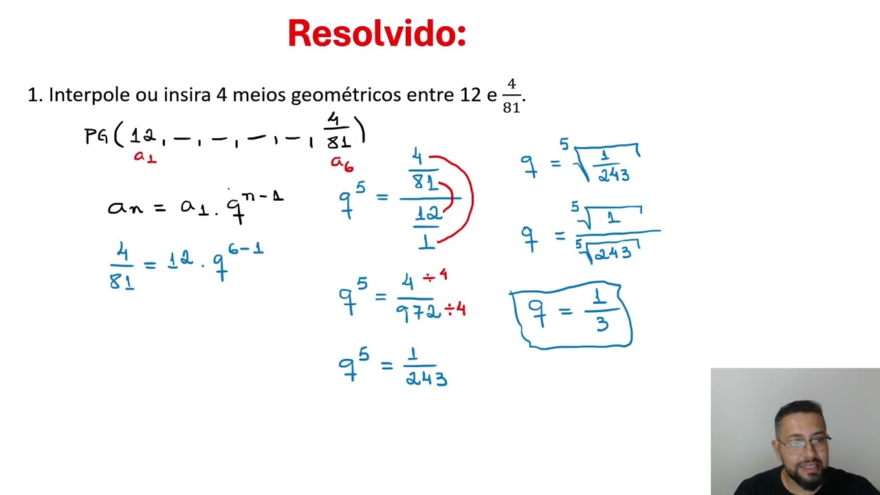 Aula 2 - 2 Ano - PG Termo Geral Interpolação
