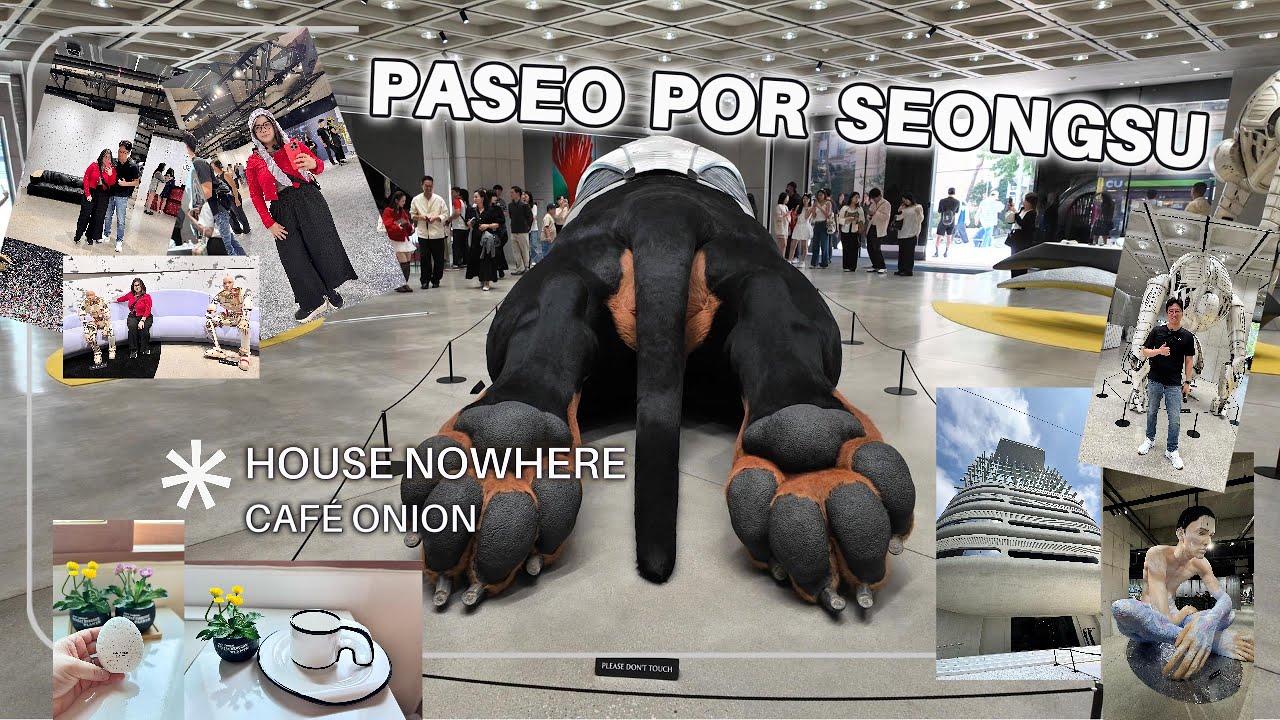 Paseito por Seongsu House Nowhere y Café Onion ㅣ 성수 데이트 하우스 노웨어와 어니언 카페 다녀왔어요!