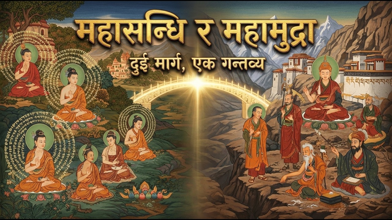 महासन्धि र महामुद्रा: दुई मार्ग, एक गन्तव्य