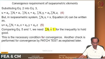 Isoparametric calculations for stiffness & load vectors