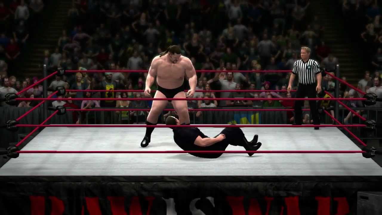 Paul Wight hits his finisher in WWE '13 (Official)