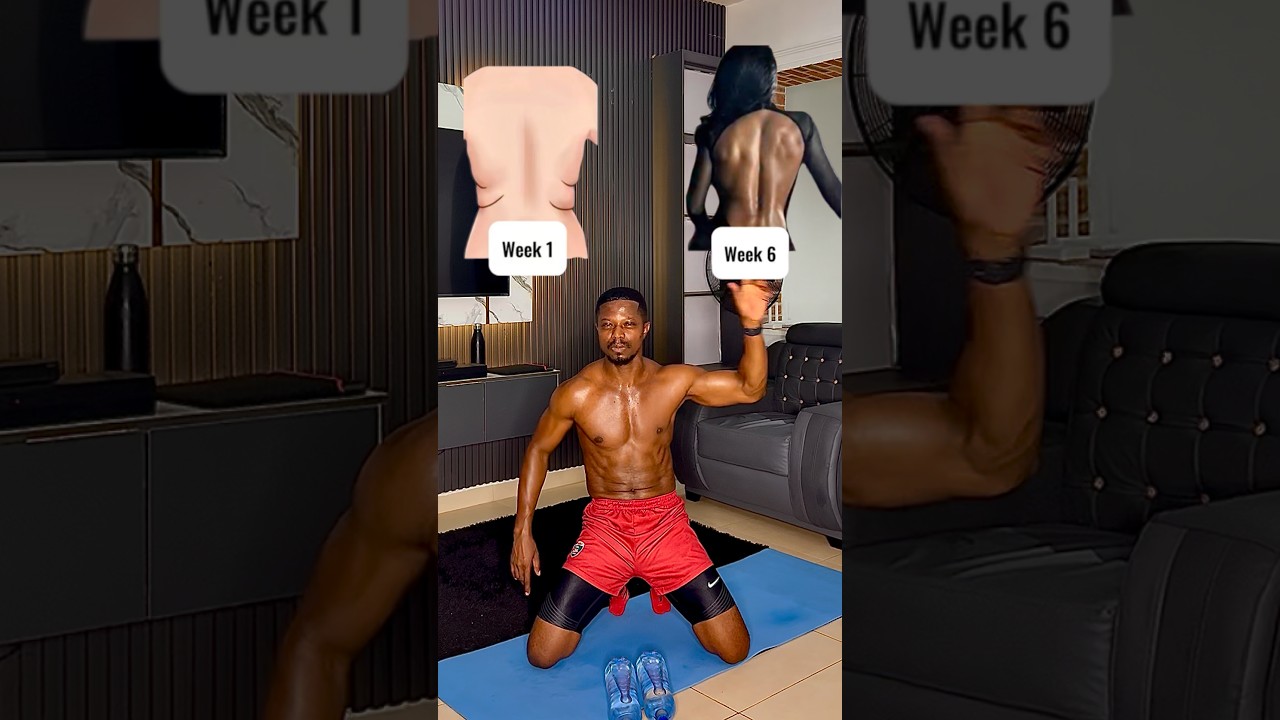 ⁣Do these to grow a define sexy back at home ✨ #reels #wellbeing #exercise #HomeWorkout #abs