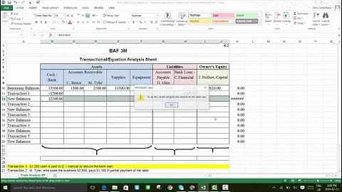 3.1b Transaction Analysis Guided Practice