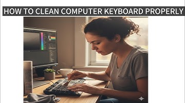 How To Clean Your Computer Keyboard Properly | Keyboard Cleaning Tips For Better Performance