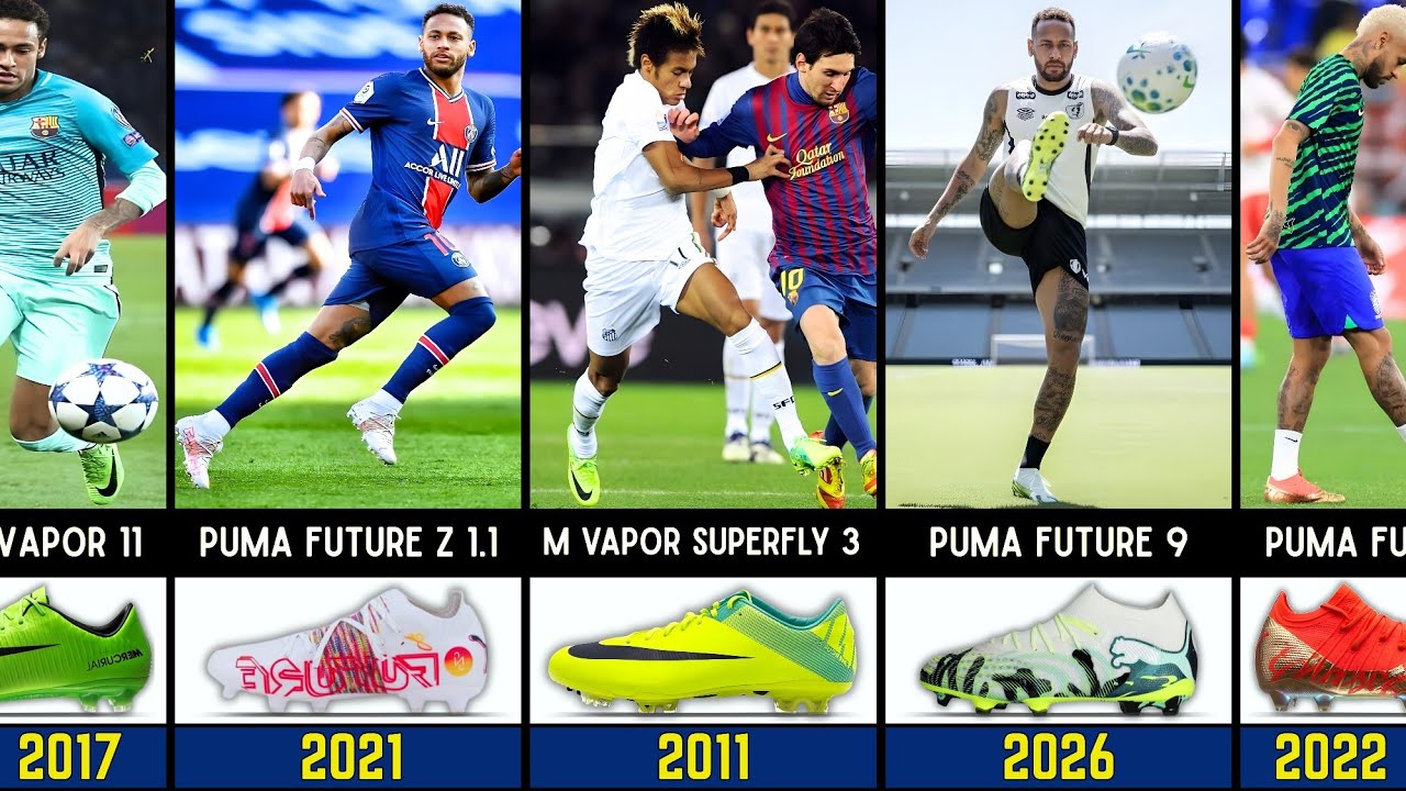 Every Neymar Jr Signature Boots (2009–2026) | FIFA Era