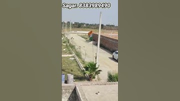जेवर Airport✈️️ के पास Main Palwal Highway🛣️ Par 300 Bigha Society Me Plots With Loan Available