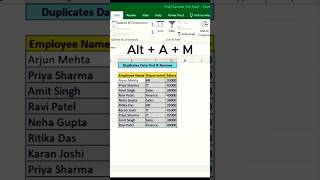 Remove Duplicate Data in Excel Like a Pro #excel