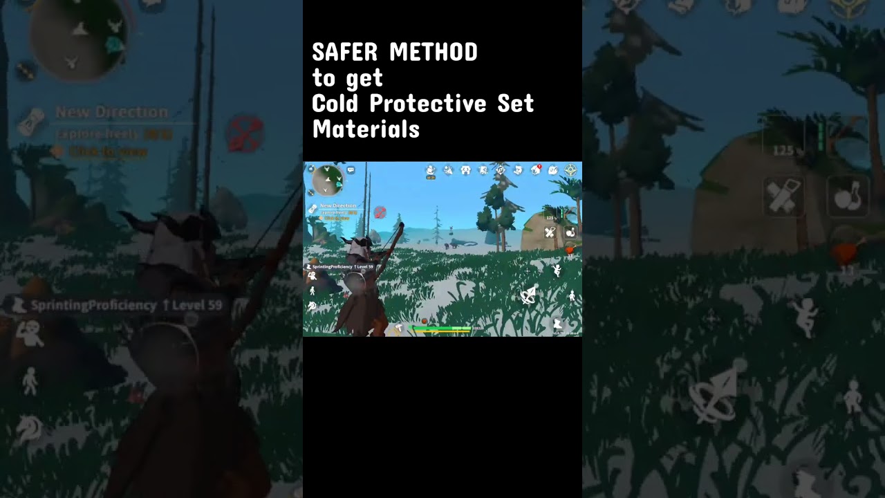 Safer way to get Cold Protective Set 