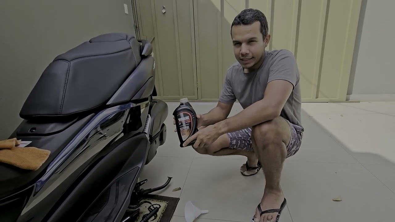 Troca óleo Nmax 2024 e 2025 - Faça você mesmo