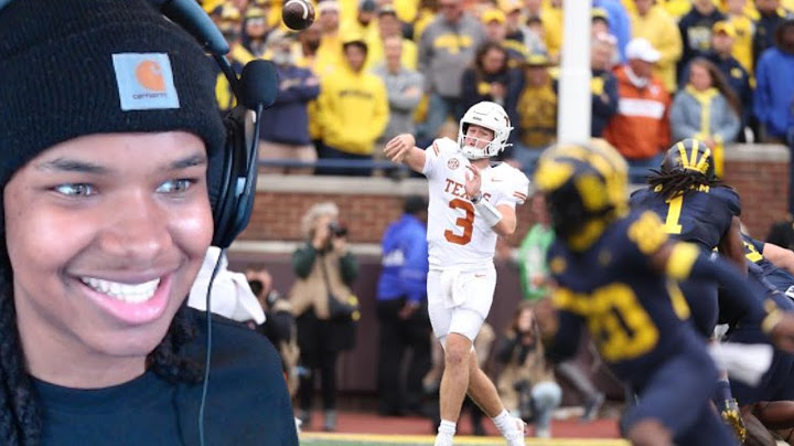 QUINN EWERS IS HEISMAN MATERIAL | No. 3 Texas Longhorns vs. No. 10 Michigan Wolverines Highlights