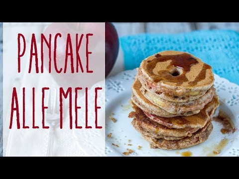 Pancake integrali alle mele | Ricetta Vegan