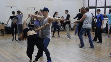 Zouk Traning Time Roman Demidov & Anna Taran AfroLatin TOUCH 2016