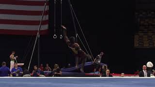 Jalon Stephens Floor Exercise 2018 U.s. Gymnastics Championships Senior Men Day 1