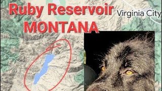Ruby Reservoir Montana #rubyreservoir #freecamping #montana #virginiacity