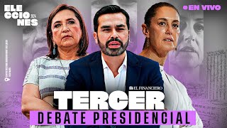 🔴 ÚLTIMO DEBATE entre Sheinbaum, Máynez y Xóchitl | EN VIVO