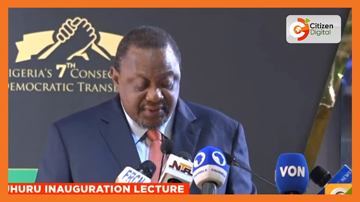 Former president Uhuru Kenyatta urges Nigeria new leader to unite country